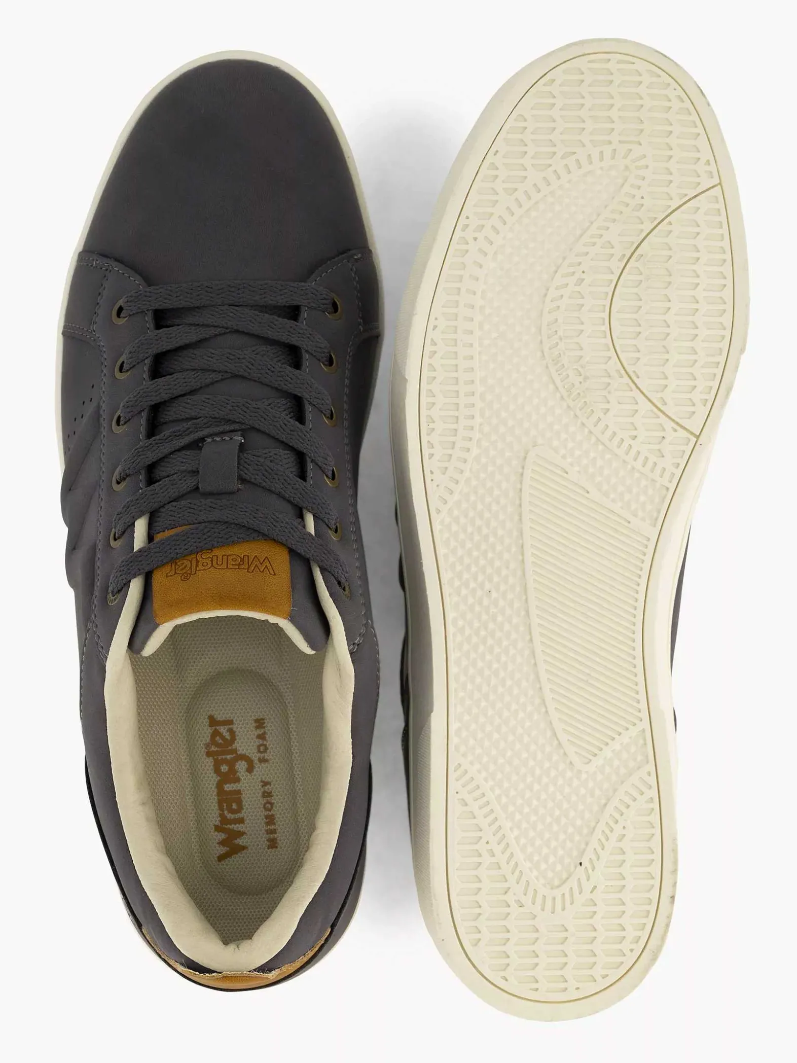 Wrangler Grijze Sneaker-Heren Sneakers