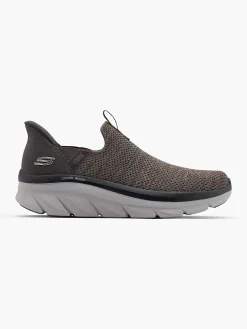 Skechers Grijze Sneaker Swift Fit - Hands Free-Heren Sneakers