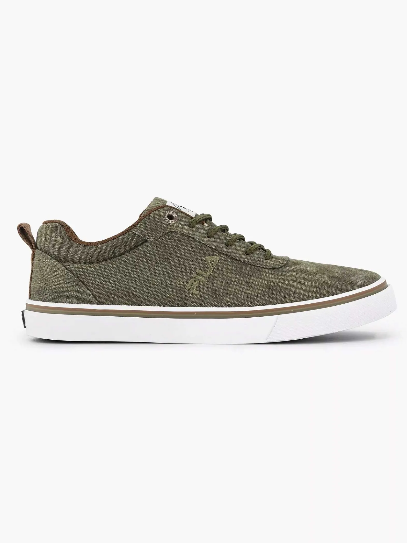 FILA Groene Canvas Sneaker-Heren Sneakers