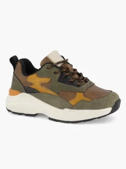 Vty Groene Chunky Sneaker-Kinderen Jongensschoenen