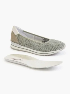 Medicus Groene Comfort Instapper-Dames Comfort Schoenen