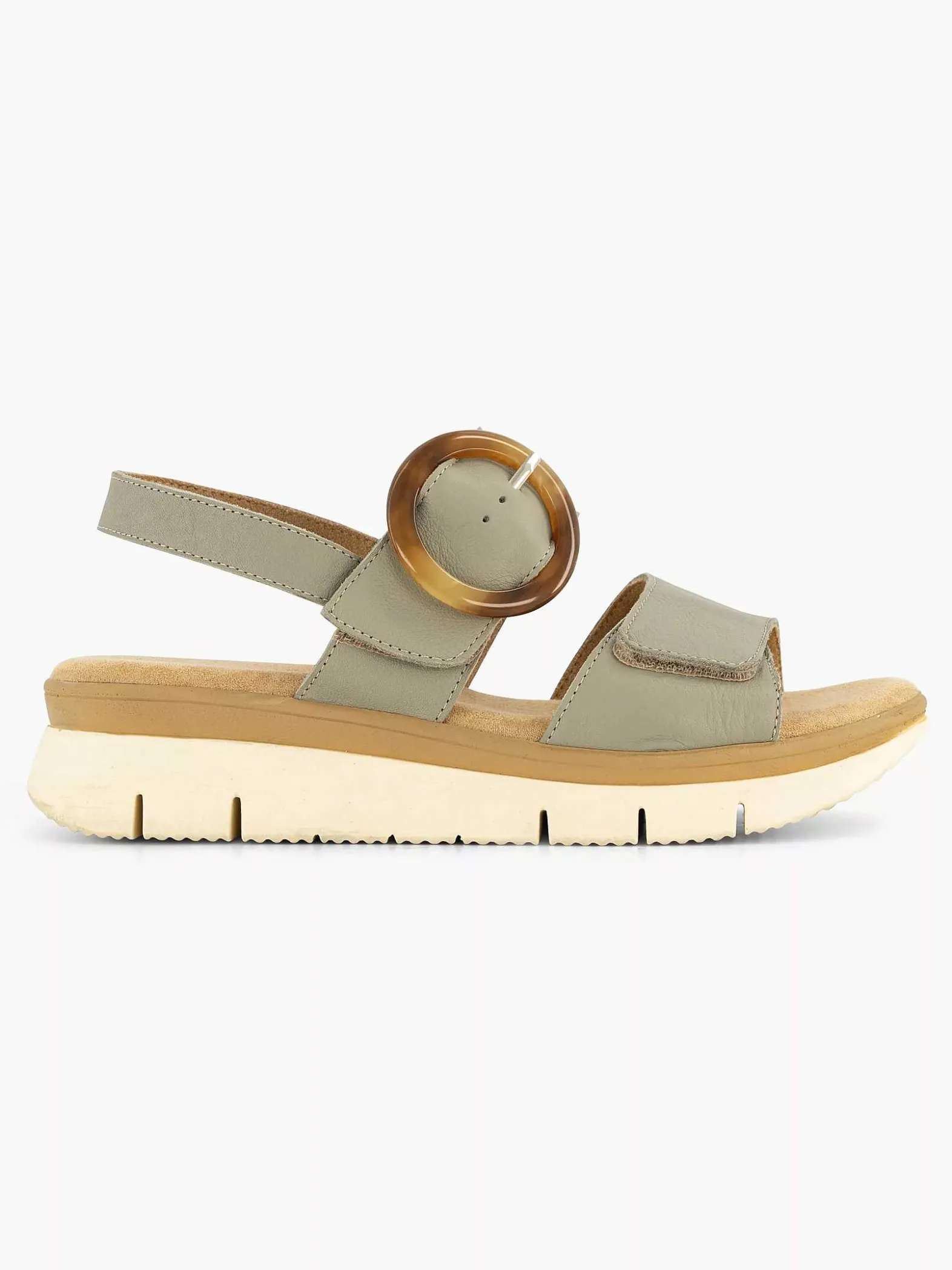 Medicus Groene Comfort Sandaal-Dames Comfort Schoenen