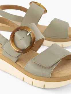Medicus Groene Comfort Sandaal-Dames Comfort Schoenen