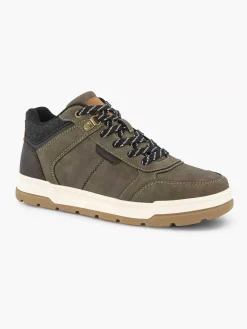 Memphis One Groene Hoge Sneaker-Heren Sneakers