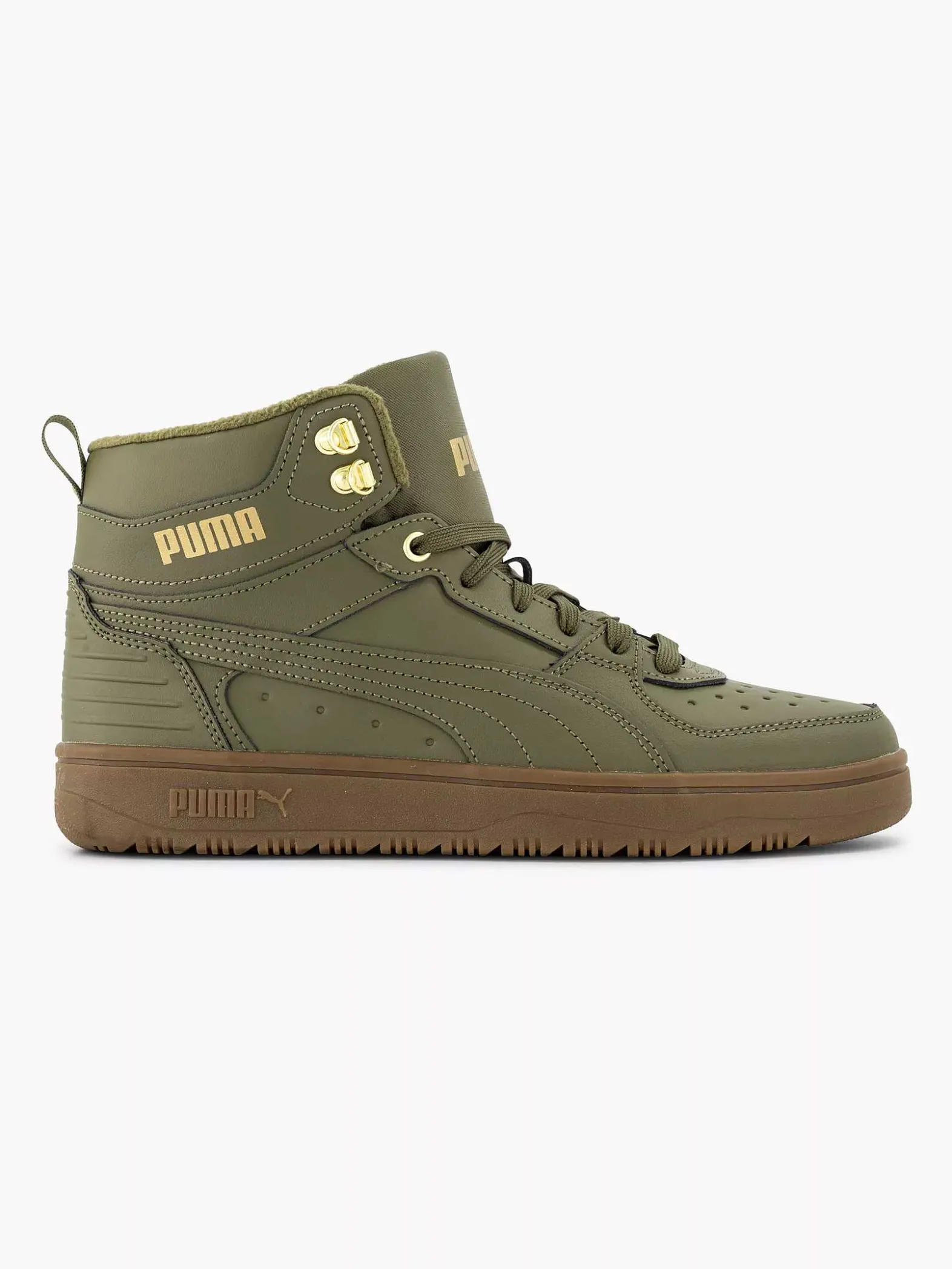 Puma Groene Rebound Rugged-Heren Sneakers