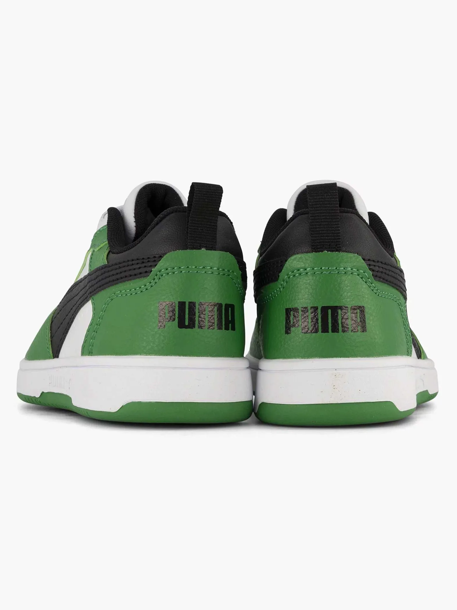 Puma Groene Rebound V6 Lo Ac Ps-Kinderen Babyschoenen