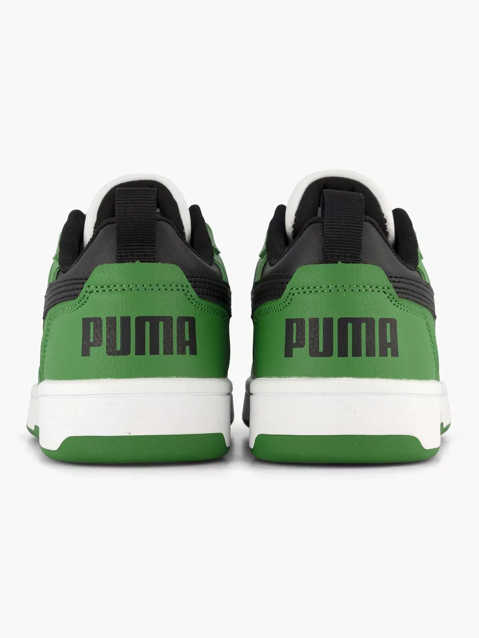 Puma Groene Rebound V6 Lo Jr-Kinderen Jongensschoenen
