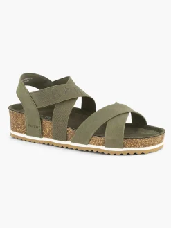 Esprit Groene Sandaal-Dames Sandalen
