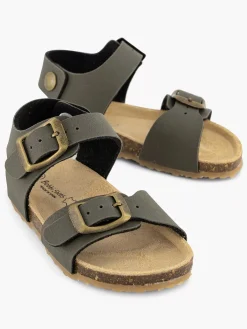Bobbi-Shoes Groene Sandaal-Kinderen Jongensschoenen