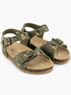 Bobbi-Shoes Groene Sandaal-Kinderen Jongensschoenen