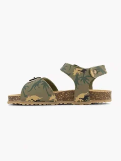 Bobbi-Shoes Groene Sandaal-Kinderen Jongensschoenen