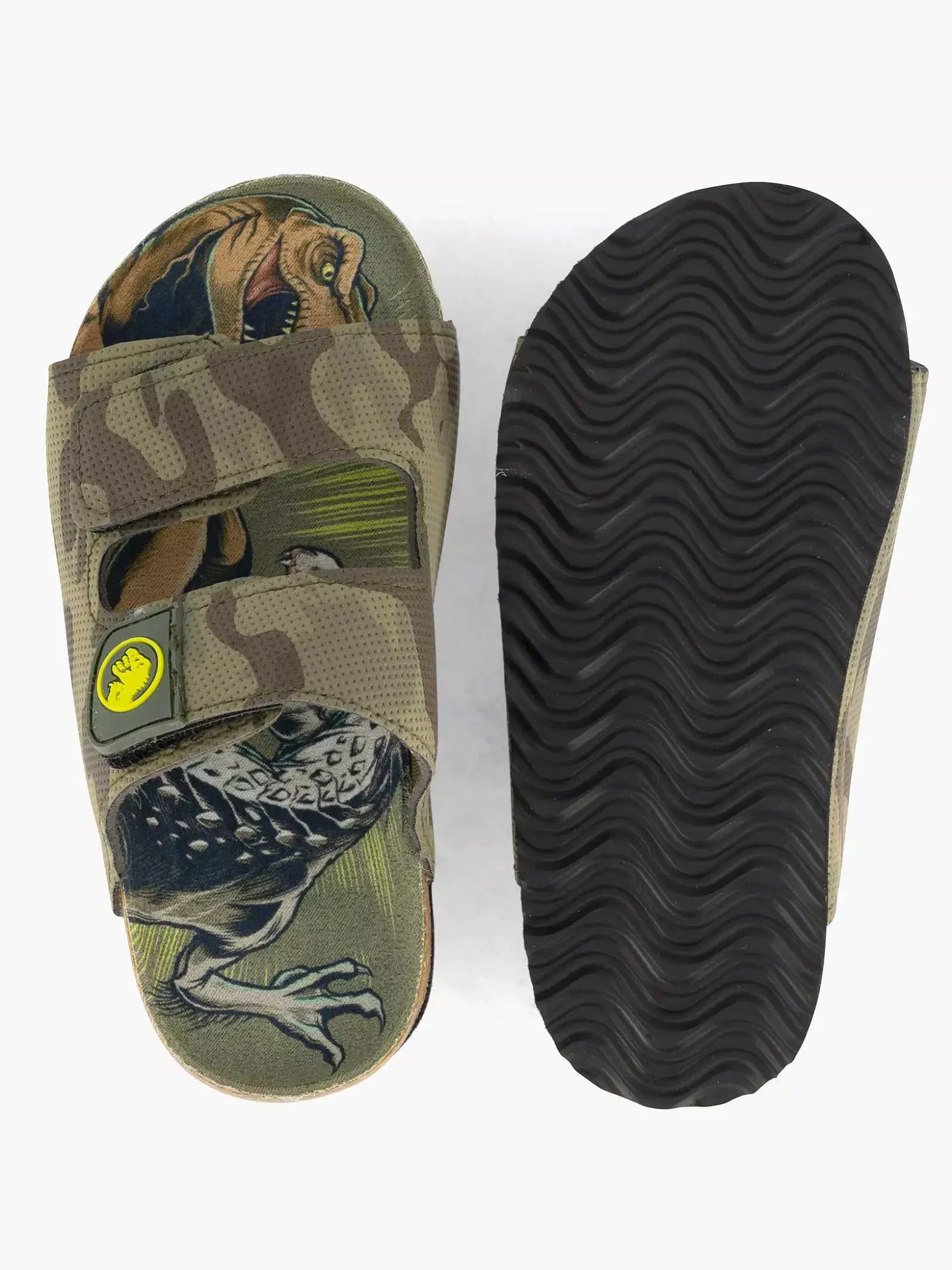 Jurassic World Groene Slipper-Kinderen Jongensschoenen