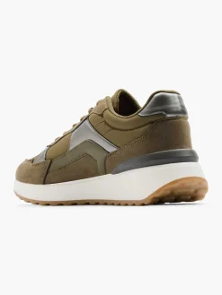 Graceland Groene Sneaker-Dames Sneakers