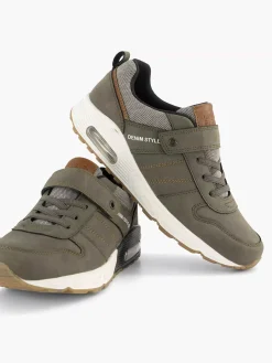 Vty Groene Sneaker-Kinderen Jongensschoenen