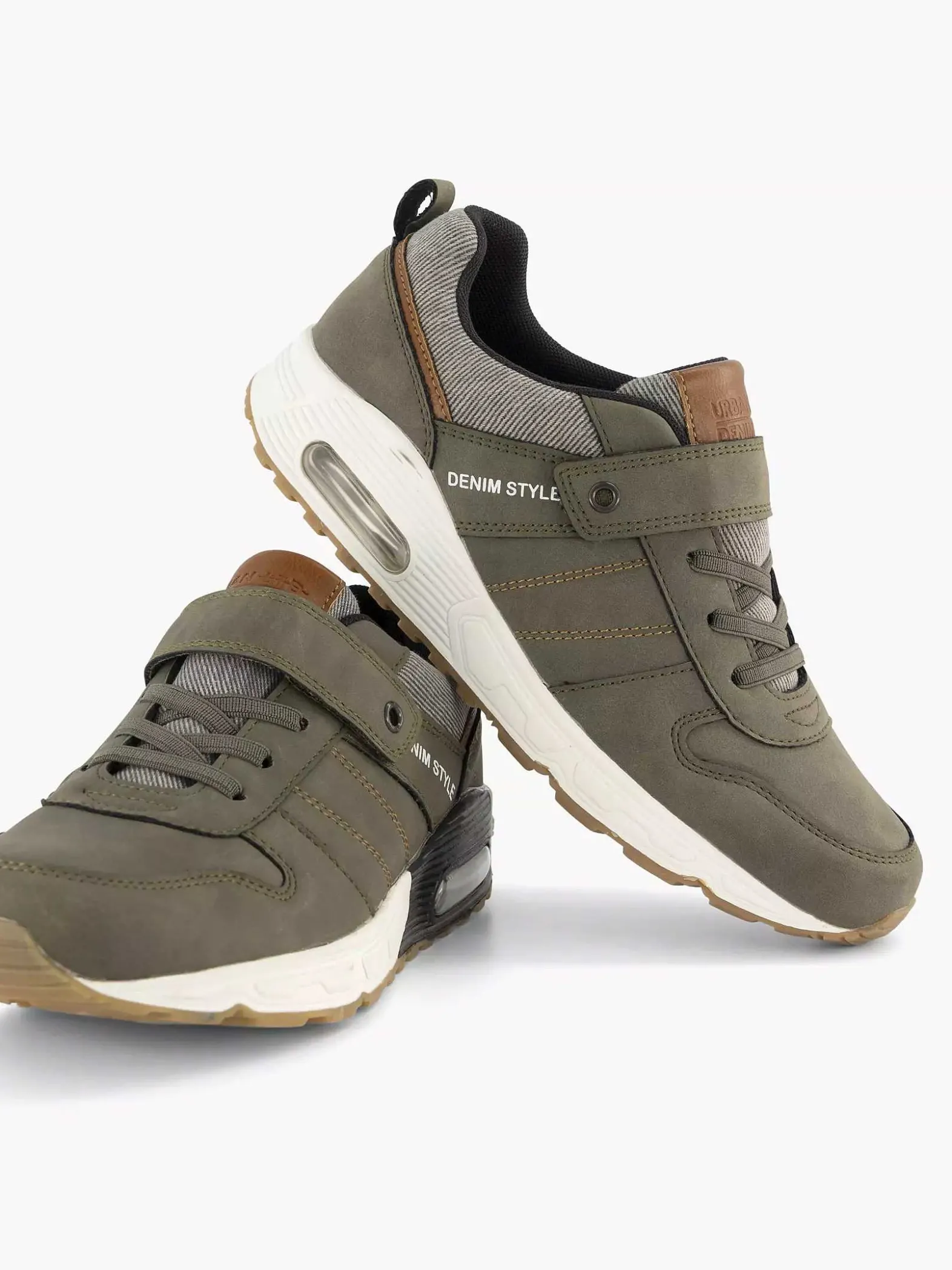 Vty Groene Sneaker-Kinderen Jongensschoenen
