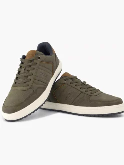Memphis One Groene Sneaker Memory Foam-Heren Sneakers