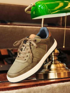 Memphis One Groene Sneaker Memory Foam-Heren Sneakers