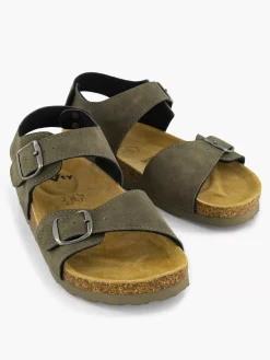 Vty Khaki Sandaal-Kinderen Jongensschoenen