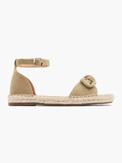 Graceland Khaki Sandaal-Dames Sandalen