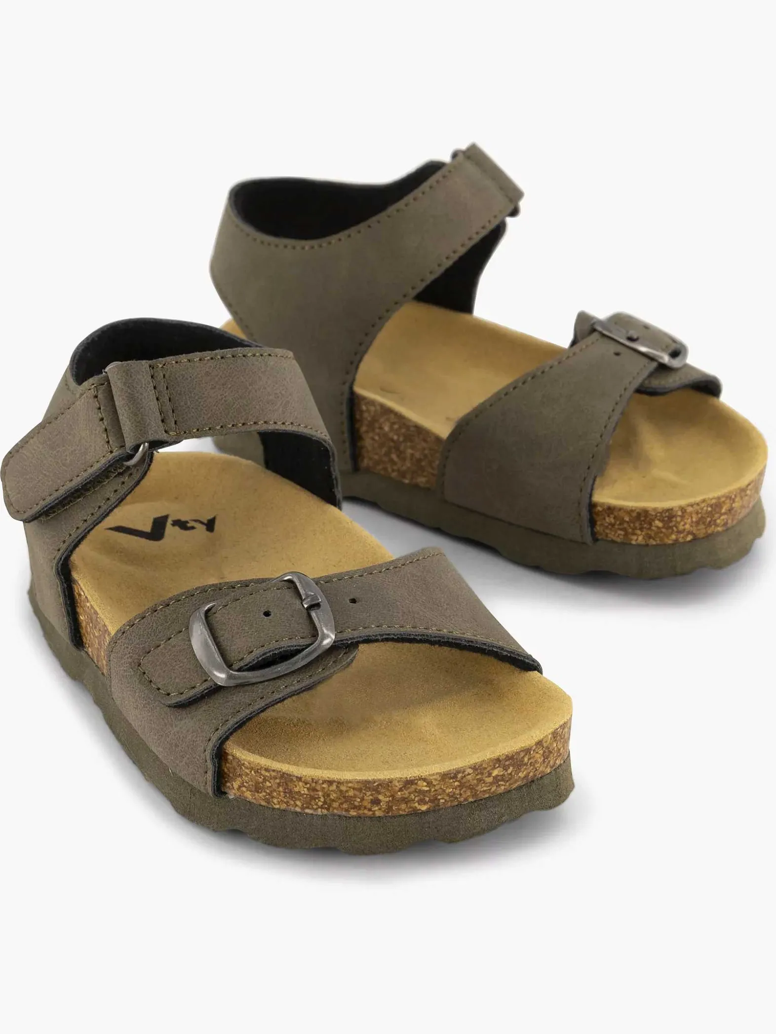 Vty Khaki Sandaal-Kinderen Jongensschoenen