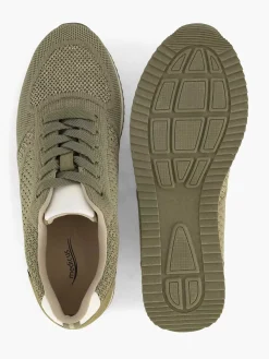 Medicus Khaki Sneaker-Dames Comfort Schoenen