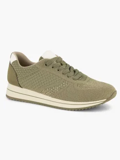 Medicus Khaki Sneaker-Dames Comfort Schoenen