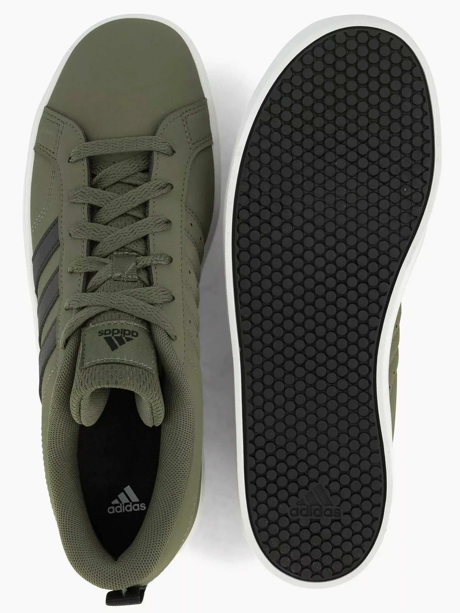 adidas Khaki Sneaker Vs Pace 2.0 K-Kinderen Jongensschoenen