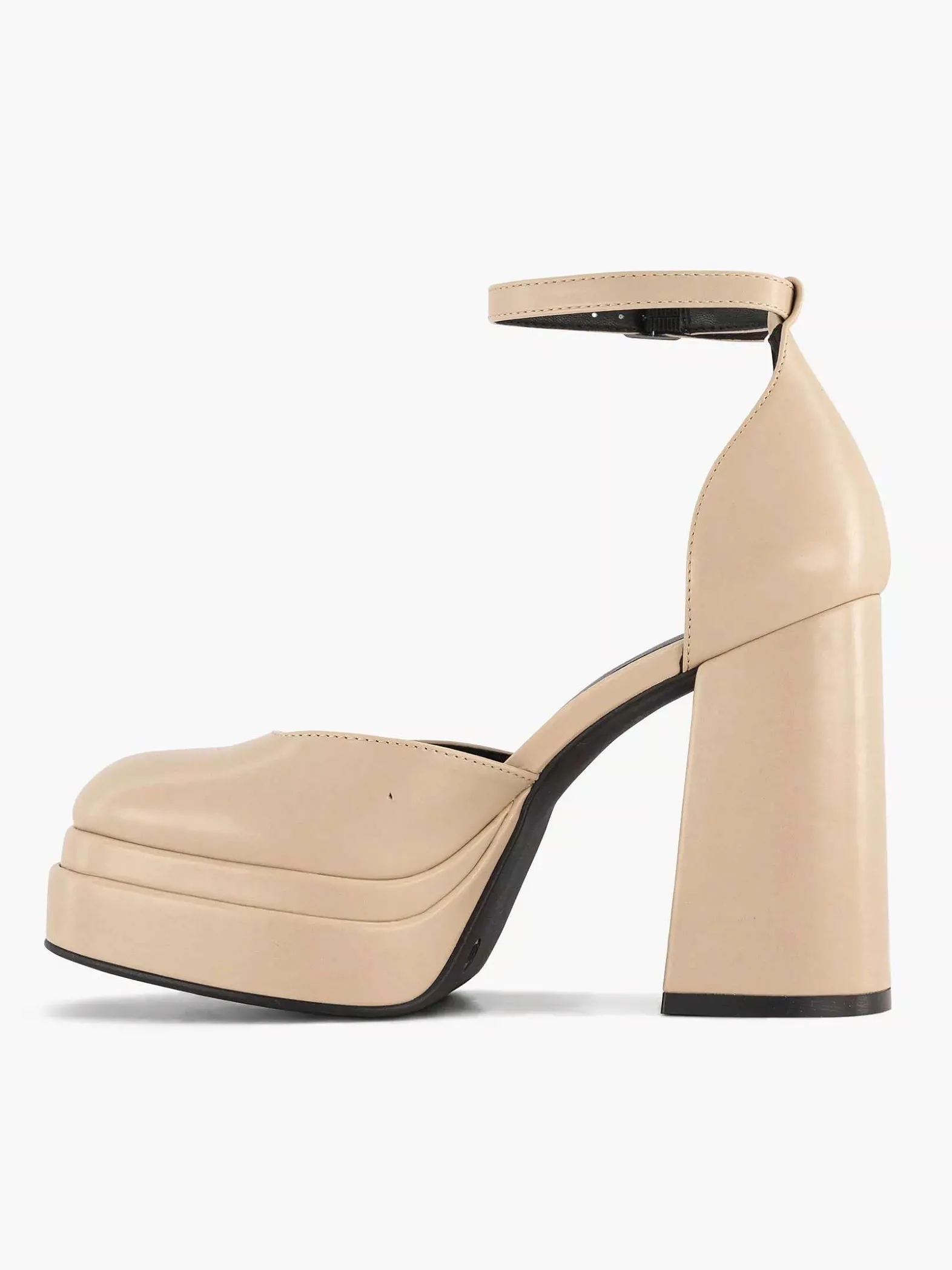 Oxmox Koffie Platform Pump-Dames Pumps