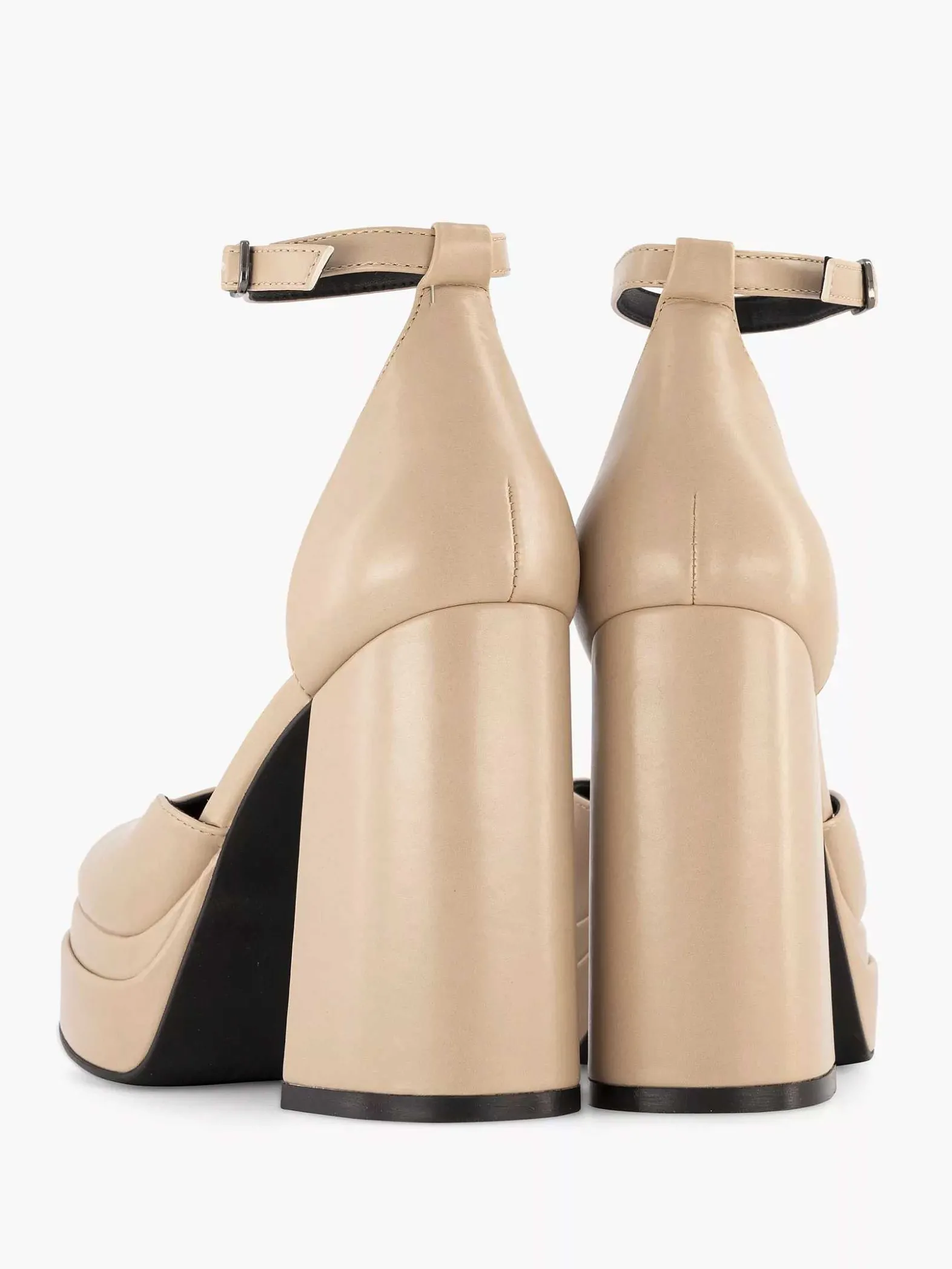 Oxmox Koffie Platform Pump-Dames Pumps