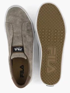 FILA Licht Beige Canvas Instapper-Heren Instappers