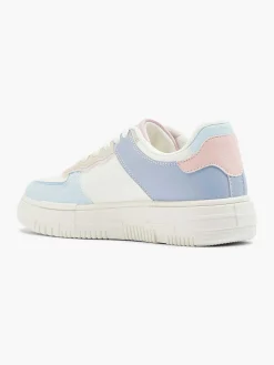 Graceland Lichtblauwe Platform Sneaker-Dames Sneakers
