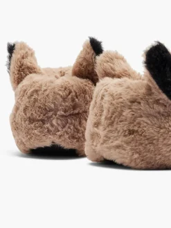 Vty Lichtbruine Pantoffel Hond-Kinderen Babyschoenen