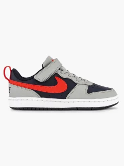 Nike Lichtgrijze Court Borough Low Recraft-Kinderen Jongensschoenen