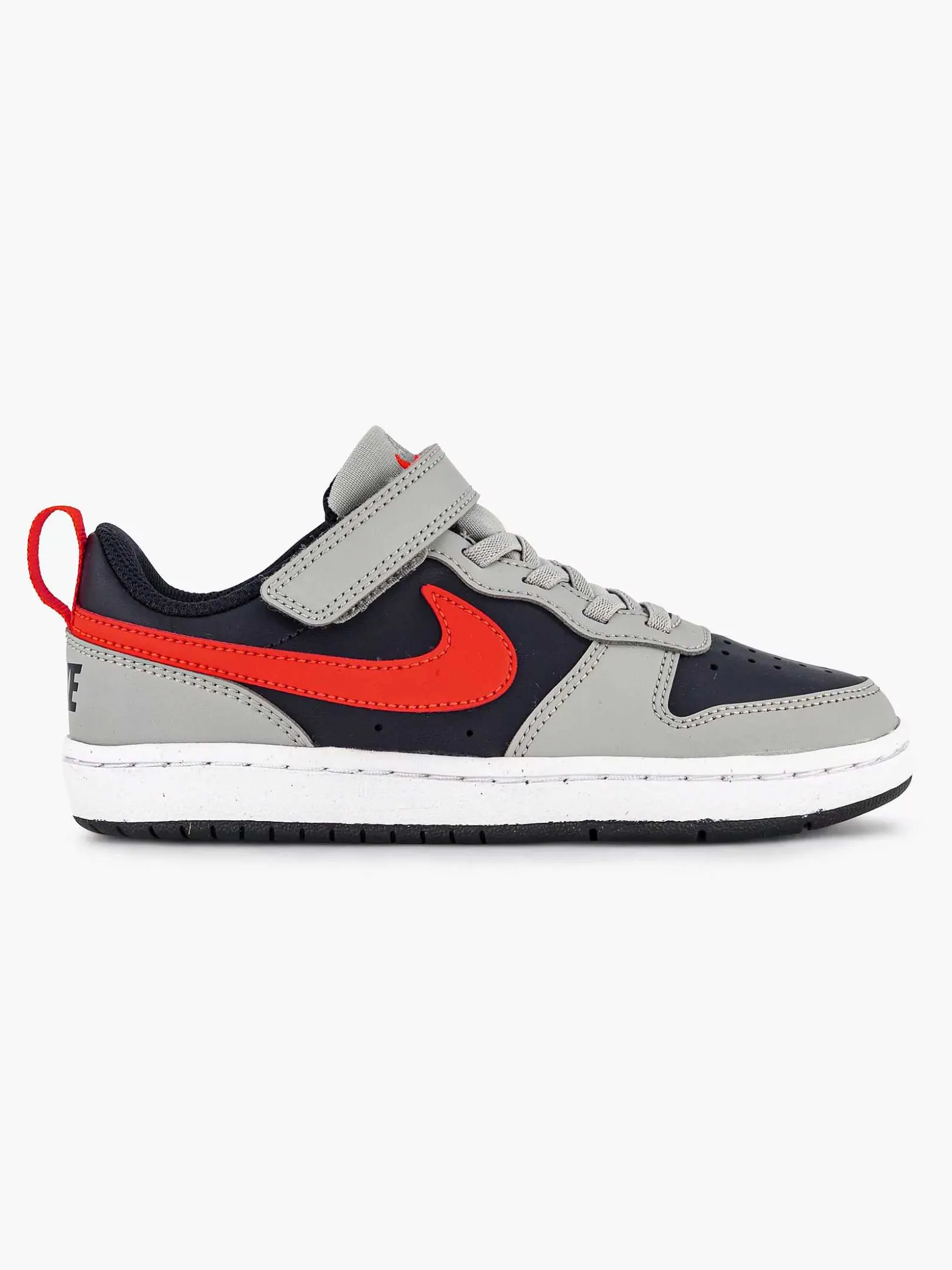 Nike Lichtgrijze Court Borough Low Recraft-Kinderen Jongensschoenen