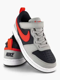 Nike Lichtgrijze Court Borough Low Recraft-Kinderen Jongensschoenen