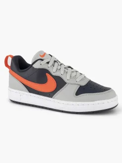 Nike Lichtgrijze Court Corough Low Recraft-Kinderen Babyschoenen