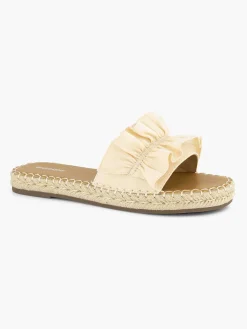 Graceland Lichtoranje Slipper Roesjes-Dames Slippers