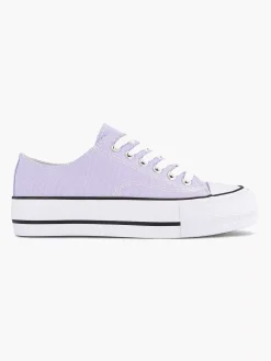 Graceland Lila Canvas Sneaker-Dames Sneakers