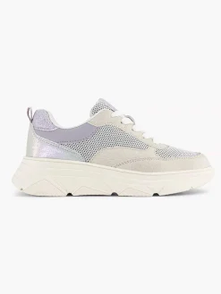 Oxmox Lila Chunky Sneaker-Kinderen Babyschoenen