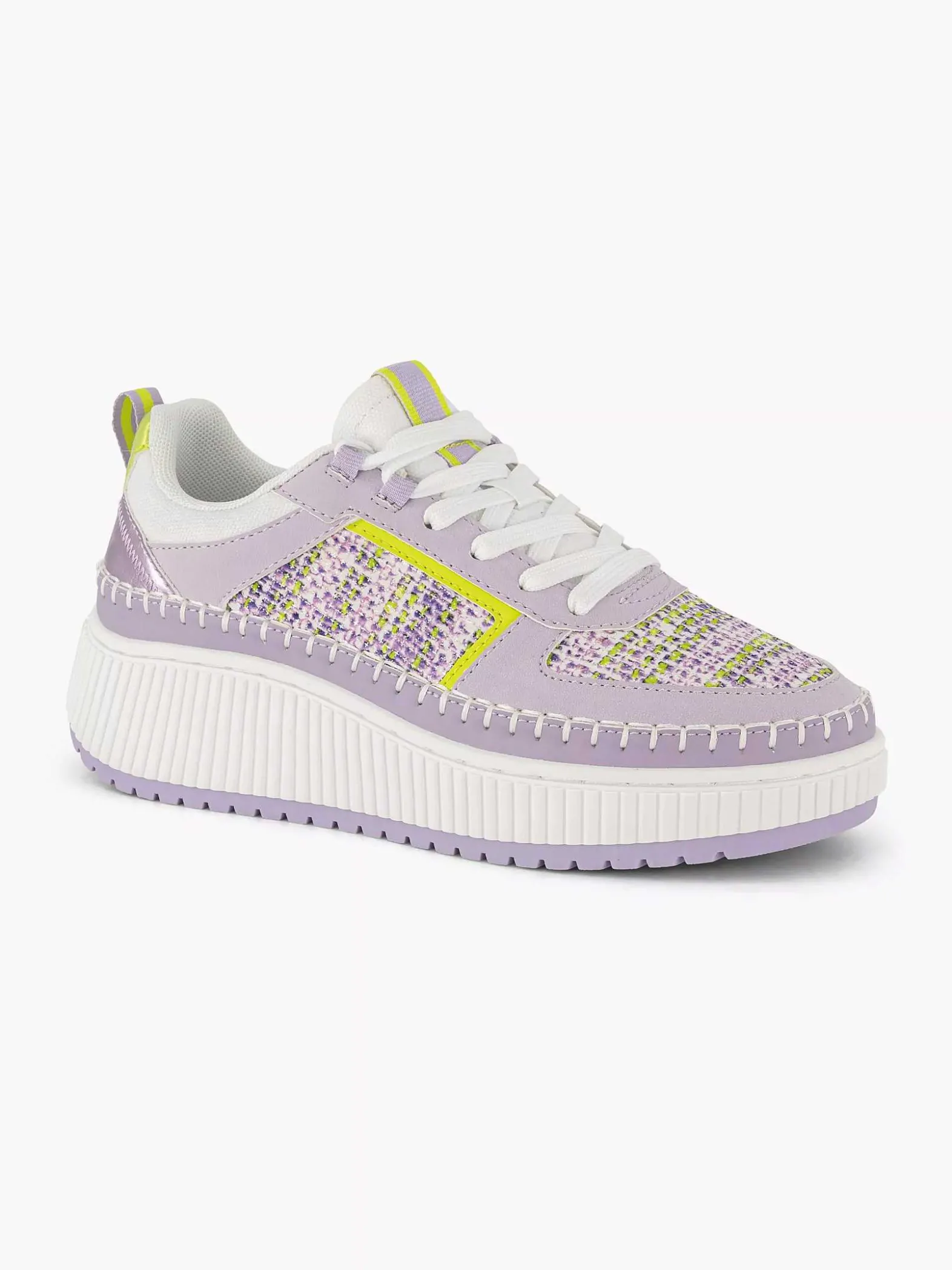 Oxmox Lila Platform Sneaker-Dames Sneakers
