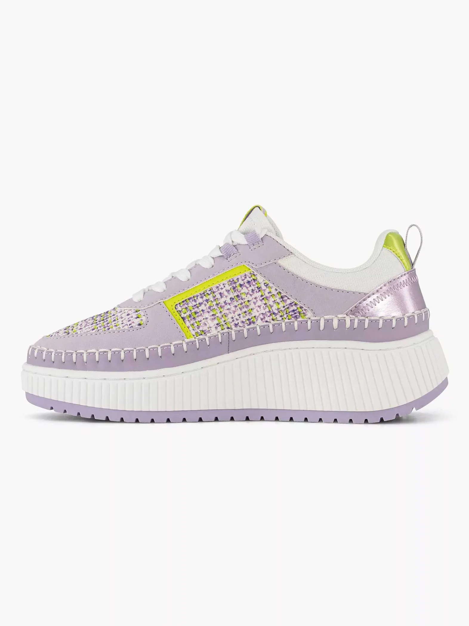 Oxmox Lila Platform Sneaker-Dames Sneakers