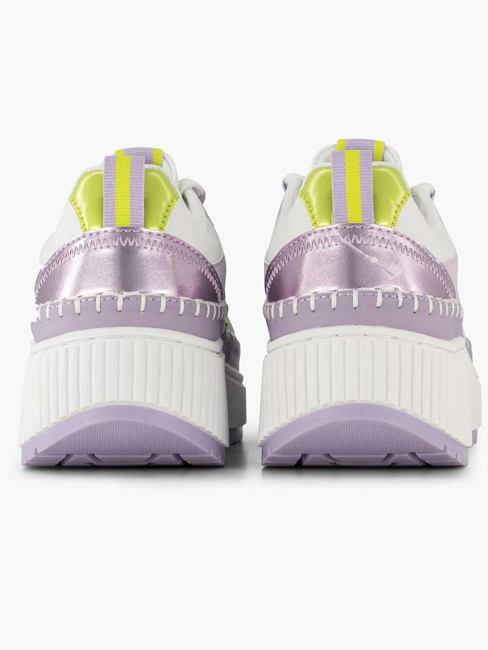 Oxmox Lila Platform Sneaker-Dames Sneakers