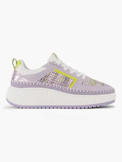 Oxmox Lila Platform Sneaker-Dames Sneakers