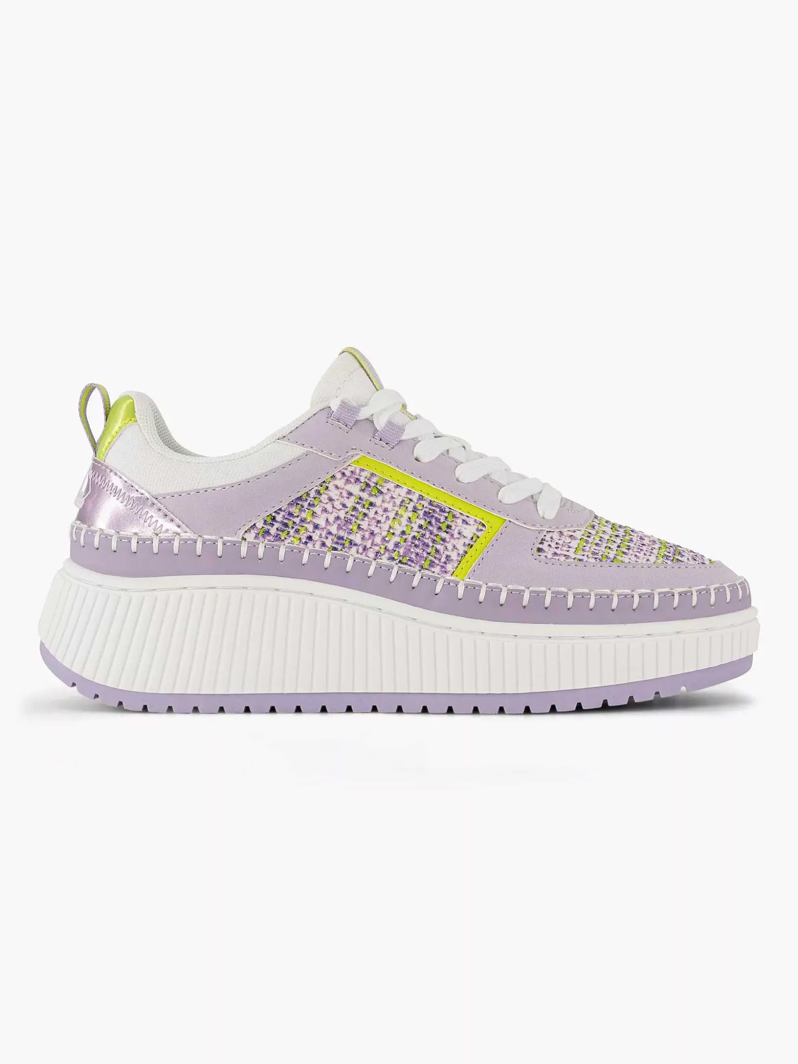 Oxmox Lila Platform Sneaker-Dames Sneakers
