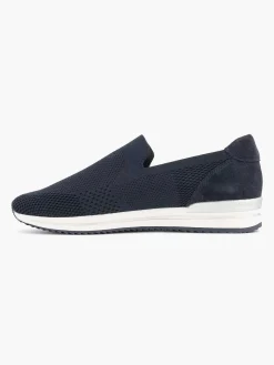 Medicus Marineblauwe Comfort Instapper-Dames Comfort Schoenen