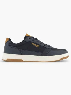 Wrangler Marine Blauwe Sneaker-Heren Sneakers