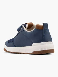 Vty Marineblauwe Velcro Sneaker-Kinderen Jongensschoenen