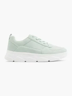 Graceland Mintgroene Chunky Sneaker-Dames Sneakers