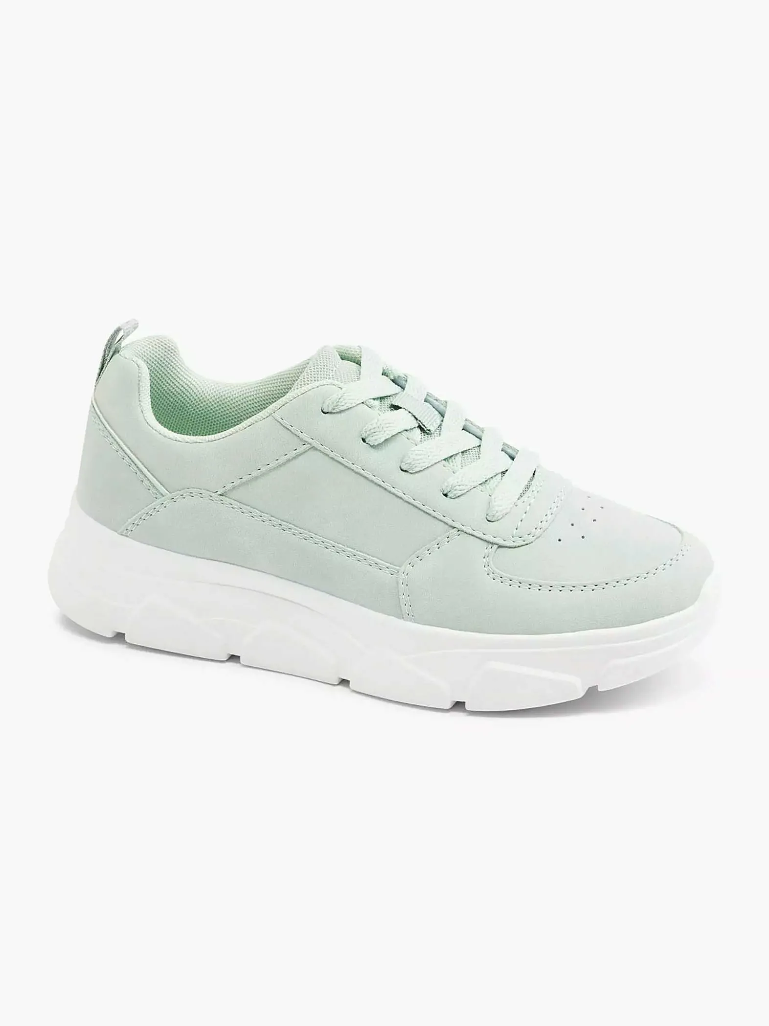 Graceland Mintgroene Chunky Sneaker-Dames Sneakers