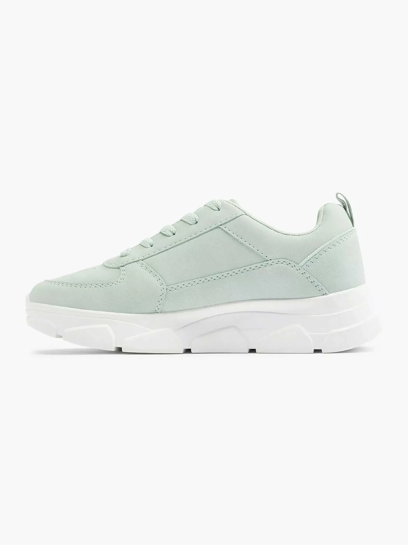 Graceland Mintgroene Chunky Sneaker-Dames Sneakers